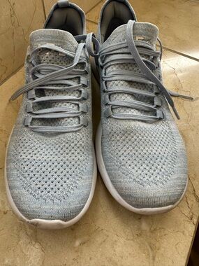 APL Light Grey Knit Women's Athletic Sneakers